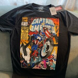 NWT Captain America Marvel T-Shirt